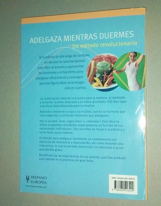 Adelgazar mientras duermes libro